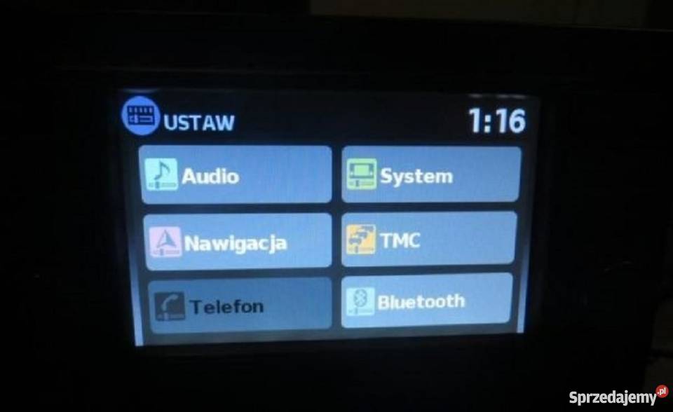 Nissan polskie menu język polski Warszawa