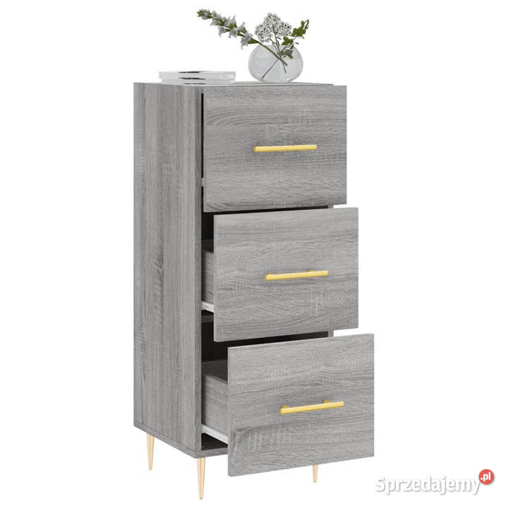 Szafka szary dąb sonoma 345x34x90 materiał Warszawa