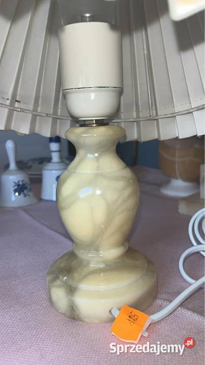 Retro Lampa onyksowa Elektryczna W kolorze Pozostałe Gdańsk