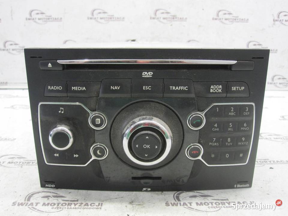 PEUGEOT 3008 I 12r radio CD 96779302XT