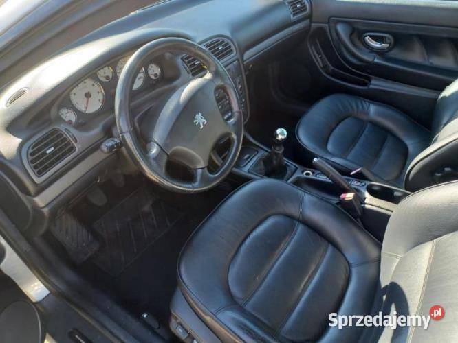 Peugeot 406 coupe benzyna zegary białe rarytas Kalety