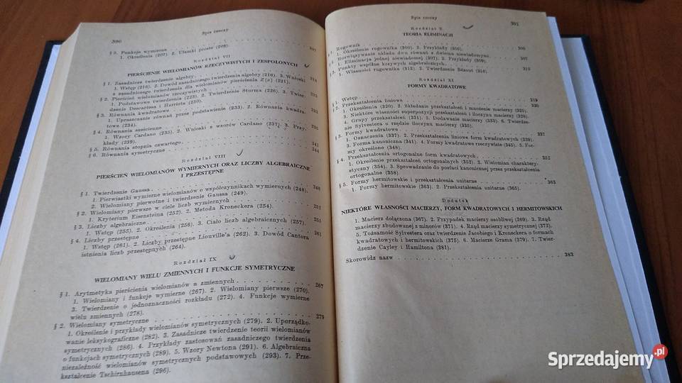 Elementy Algebry Wyższej Mostowski Stark matematyka, statystyka Gdańsk