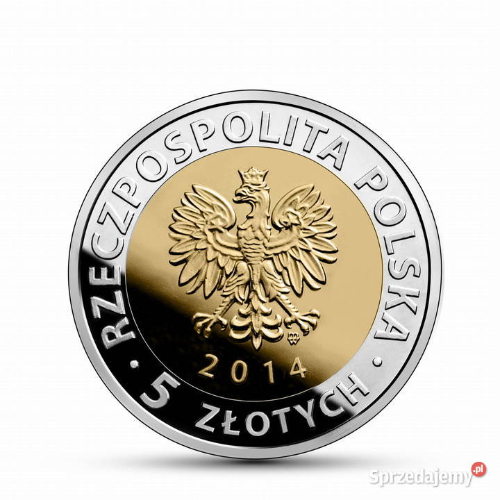 Moneta 5 Zamek Królewski w Warszawie mazowieckie Warszawa
