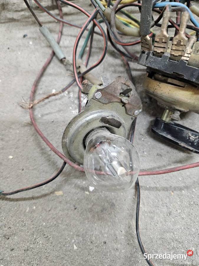 Instalacją elektryczna stacyjka oprawka Mz 250 Motoryzacja Kłodawa