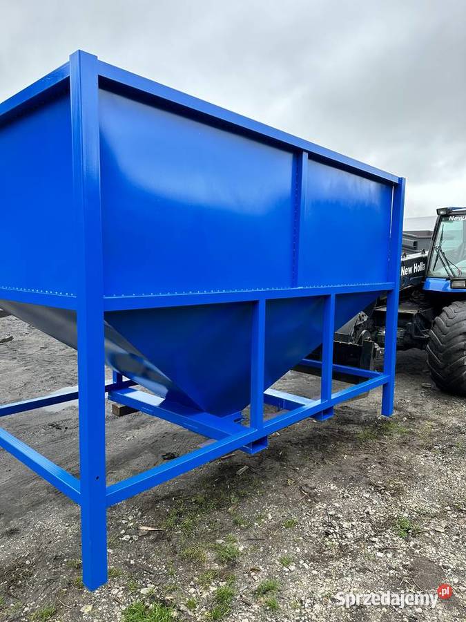 Kosz zasypowy paczkarka Zasobnik Bufor Niedrzew Pierwszy