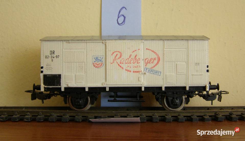 Kolejka wagon towarowy 6 H0 Piko Łódź