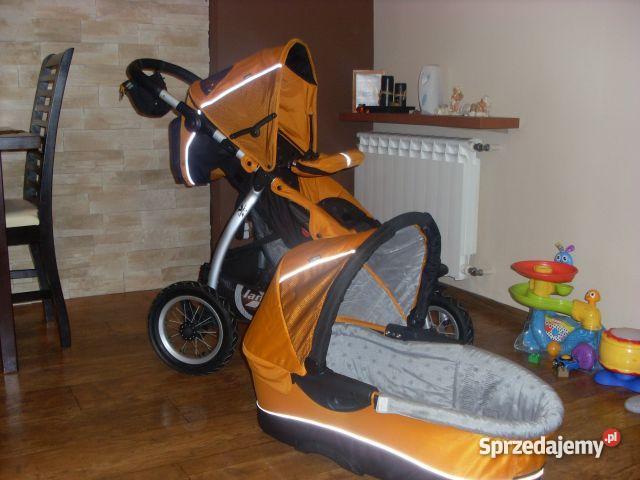 Wózek 2w1 XLANDER XT pomarańczowy