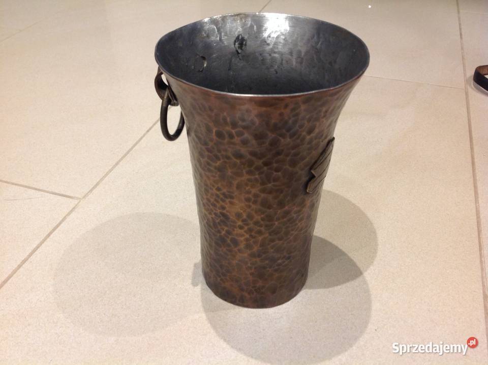 Miedziany Kufel średniowieczny kuty Replika