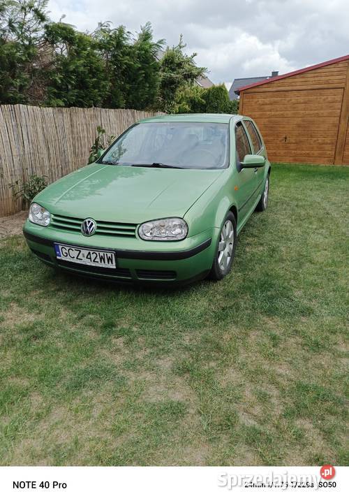 Golf 4 14 b manualna pomorskie Człuchów sprzedam