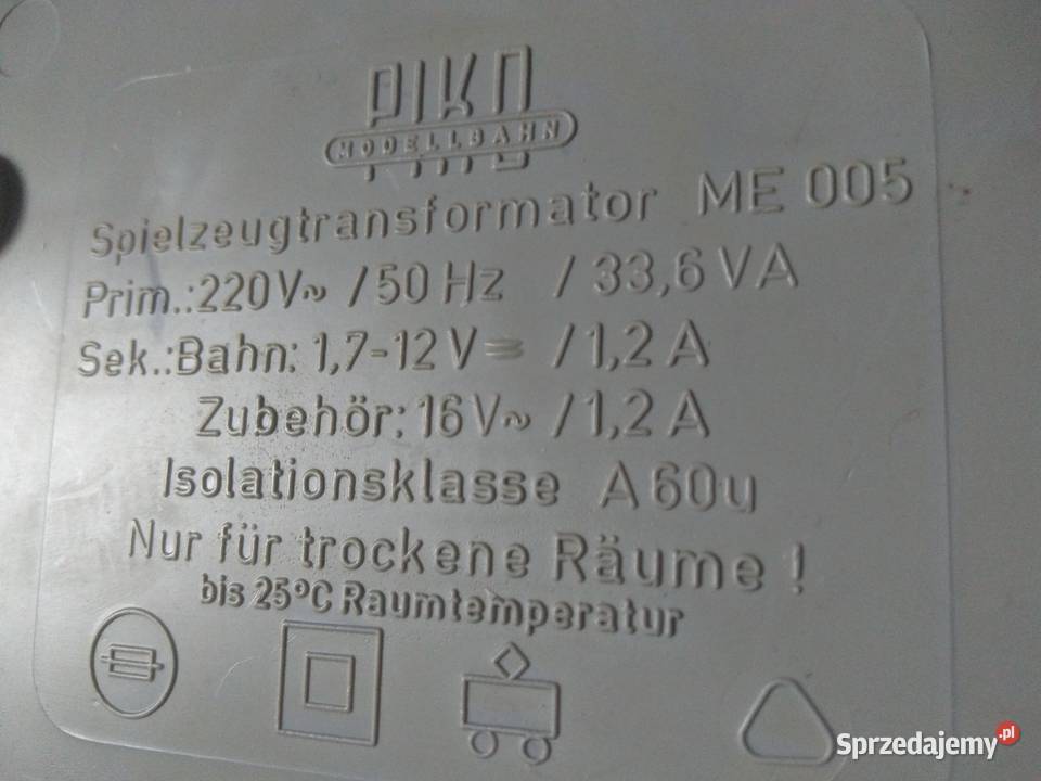 PIKO FZ1 zasilacz kolejki tor z przyłączem lata Warszawa sprzedam