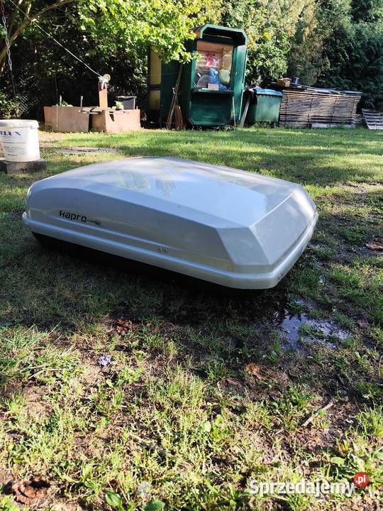 Box dachowy bagażnik dachowy hapro 430L Relingi dachowe Krasiejów