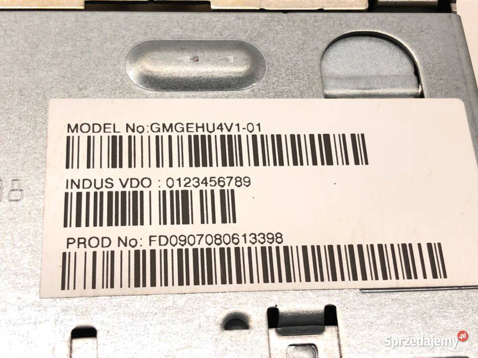 RADIO OPEL VECTRA C 383555646 0209 ODTWARZACZ osobowe Sprzęt audio fabryczny podkarpackie