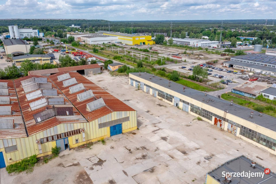 Kompleks przemysłowy 8 536 m suwnice PV 8535.89m2 Rogówiec