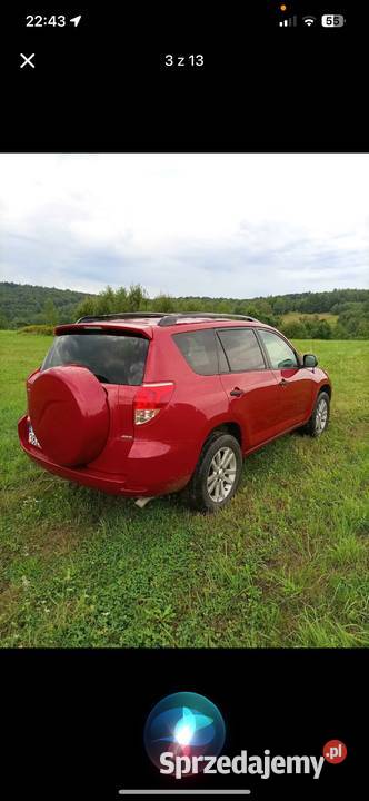 Toyota rav 4 24 benzyna gaz 4x4 2007 Brzozów