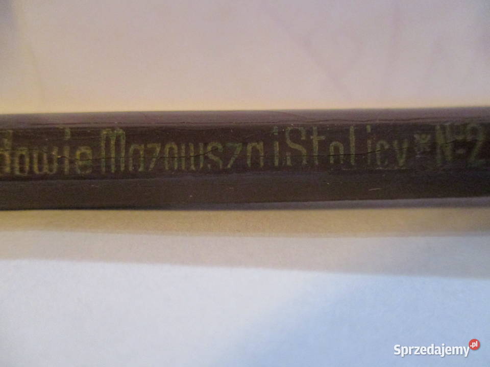 Ołówek Klejnot SFOS pomaga w odbudowie Mazowsza mazowieckie Nieporęt sprzedam