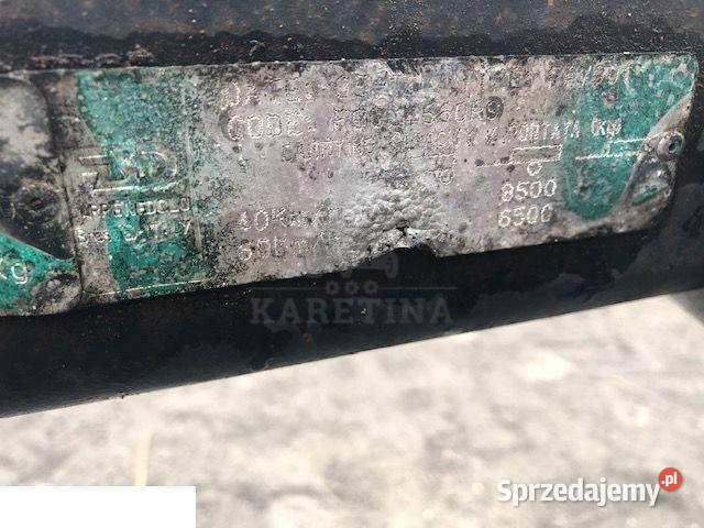 Oś FAD typ 4008 Welger CZĘŚCI