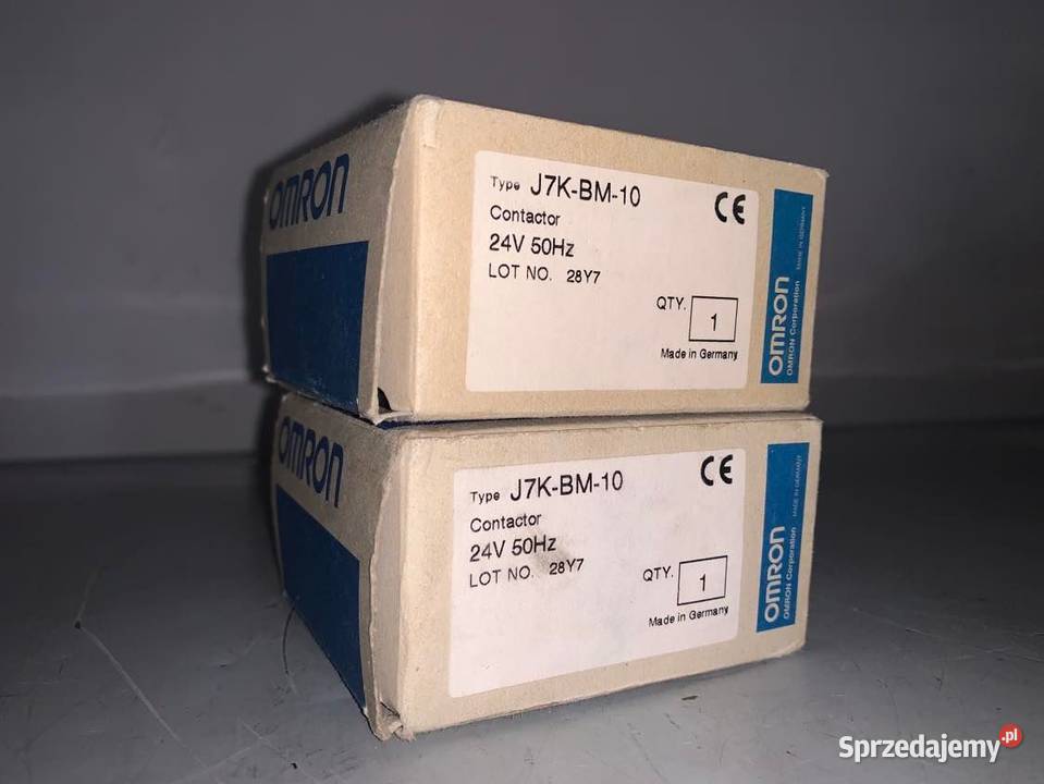 Omron J7KBM10 Stycznik 24V 20A Warszawa sprzedam