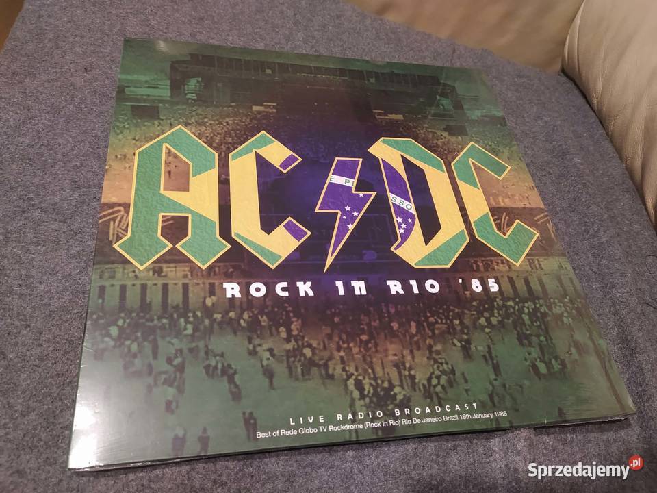 LP Rock in Rio 1985 ACDC Winyl Płyta Winylowa w sprzedam