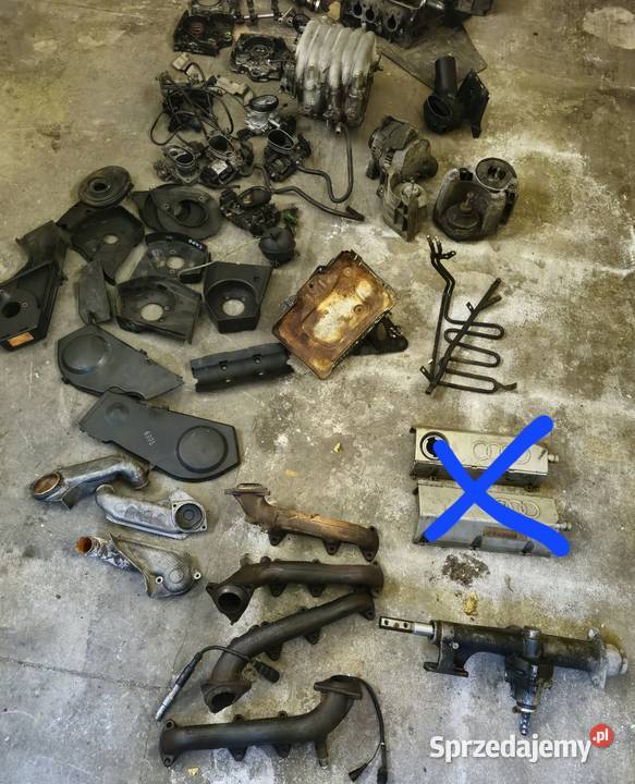 Części silnika Audi 28 V6 AAH Części samochodowe