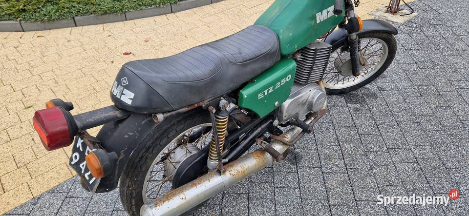 MZ ETZ 250 śląskie Wodzisław Śląski