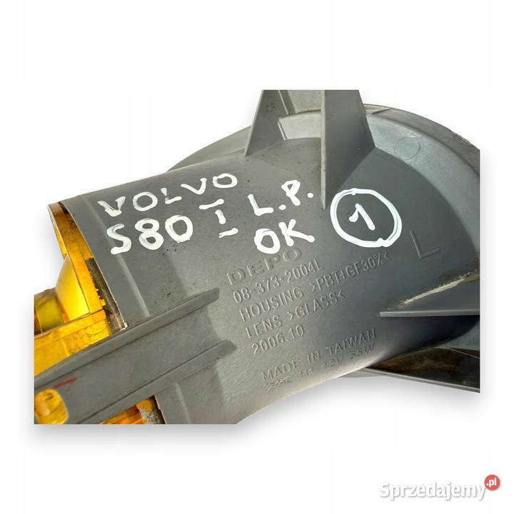 HALOGEN LEWY PRZÓD przedni Volvo S80 I DEPO lubelskie Chełm sprzedam
