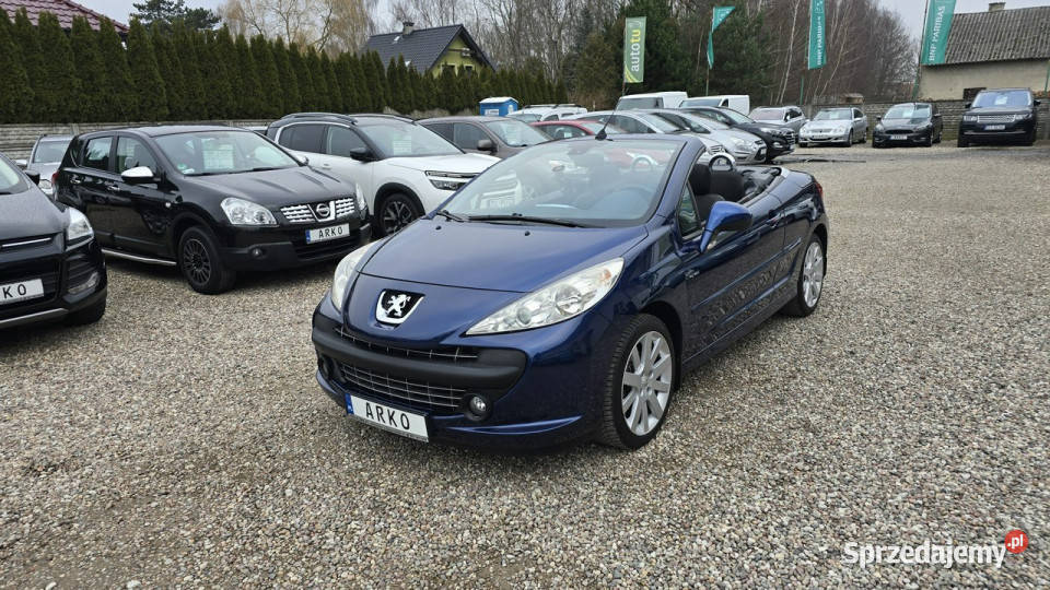 Peugeot 207 CC GTLine nagłośnienie JVC Zieleniewo sprzedam