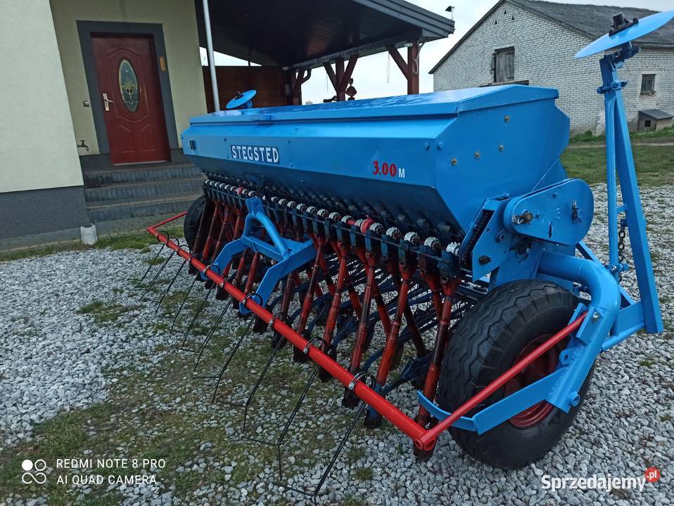 Siewnik zbożowy Stegsted 3m szerfiona nordsten mazowieckie Siedlce