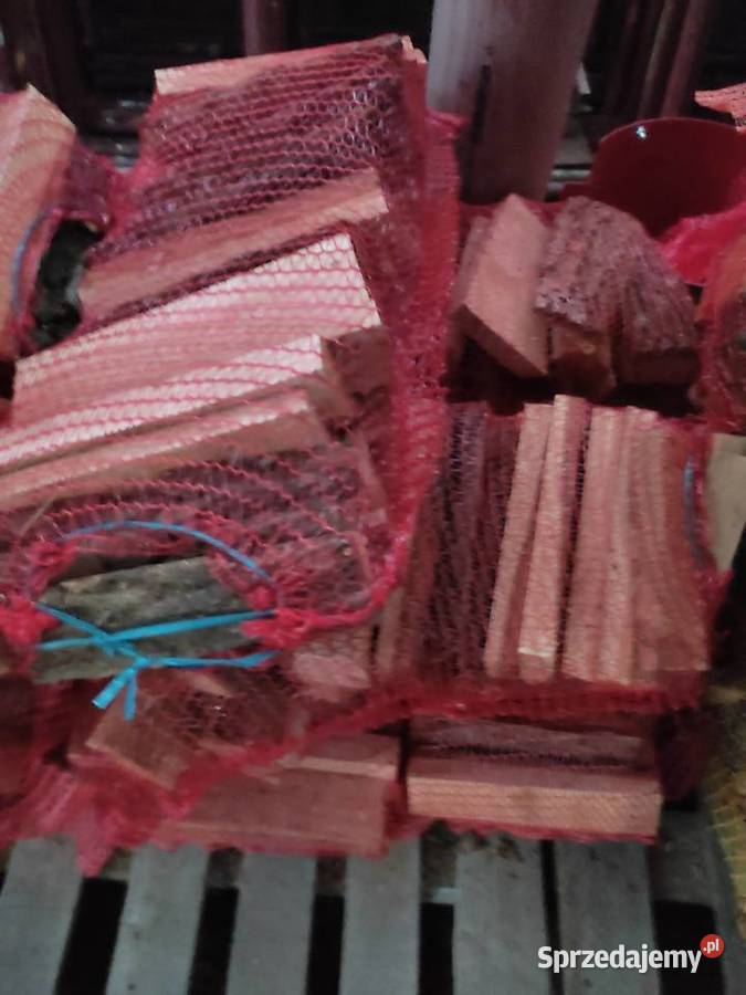 Drewno opałowe kominkowe do wędzenia workowane wielkopolskie Kalisz