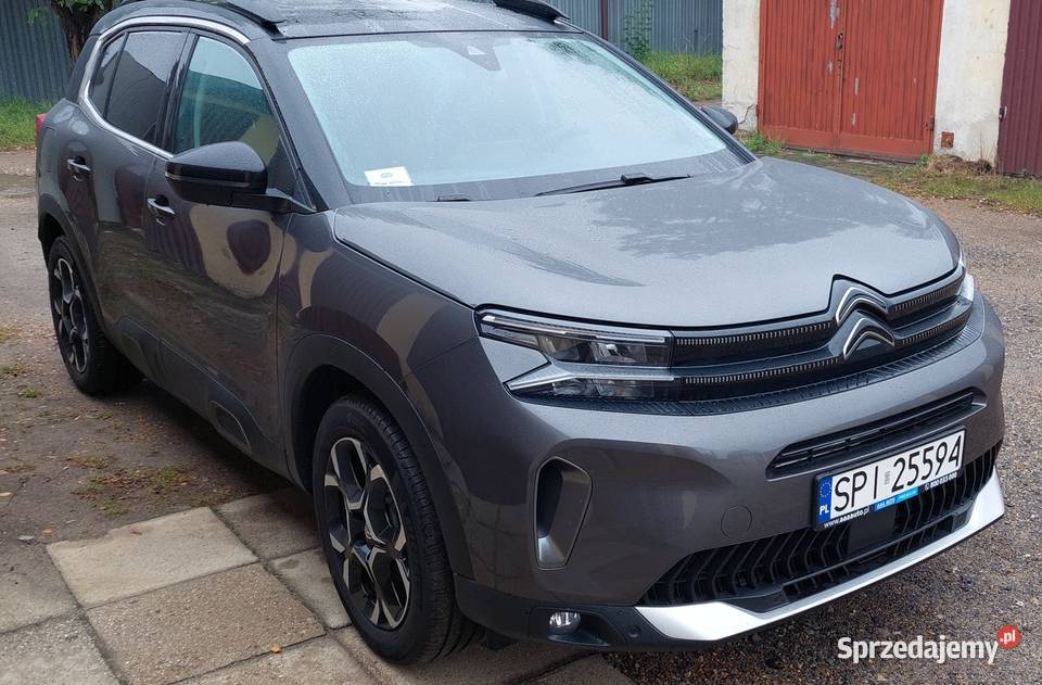 Citroen C5 AIRCROSS Salon Polska Gwarancja 2027 szary śląskie Piekary Śląskie