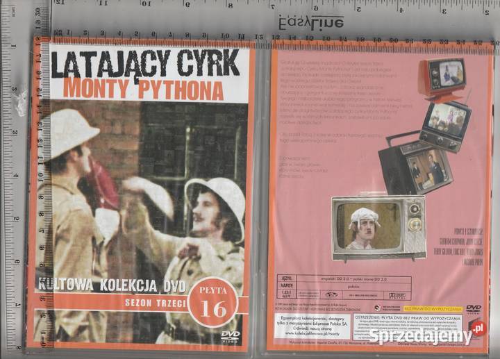 Latający cyrk Monty Pythona Sezon 3 płyta 16 DVD Pruszków