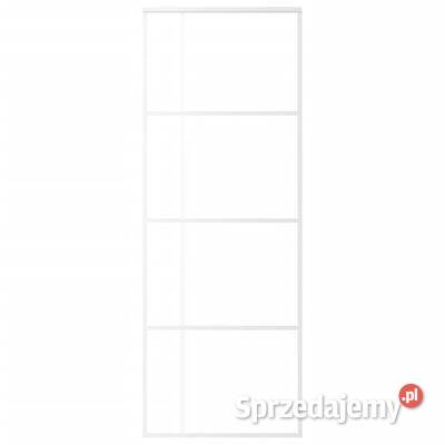 vidaXL Drzwi przesuwne matowe szkło ESG i Pozostałe Warszawa