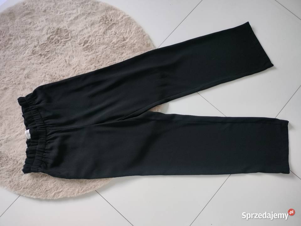 Czarne spodnie eleganckie Wrocław