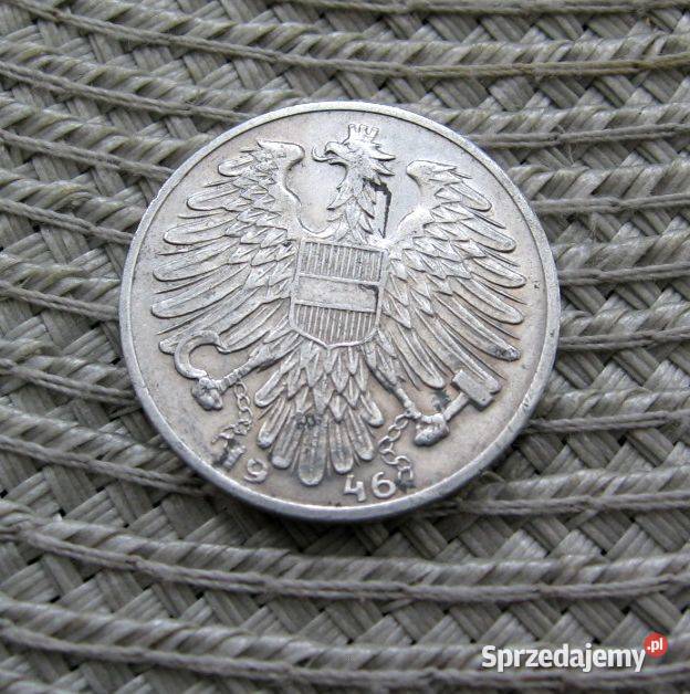 Austria 1 Szyling 1946r Numizmatyka