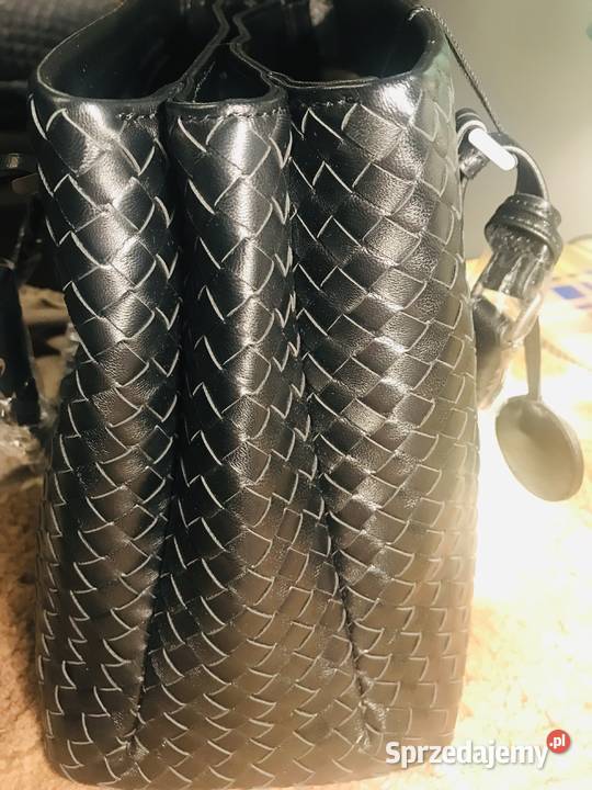 Torebka Skóra pleciona wykonana na wzór znanej Warszawa