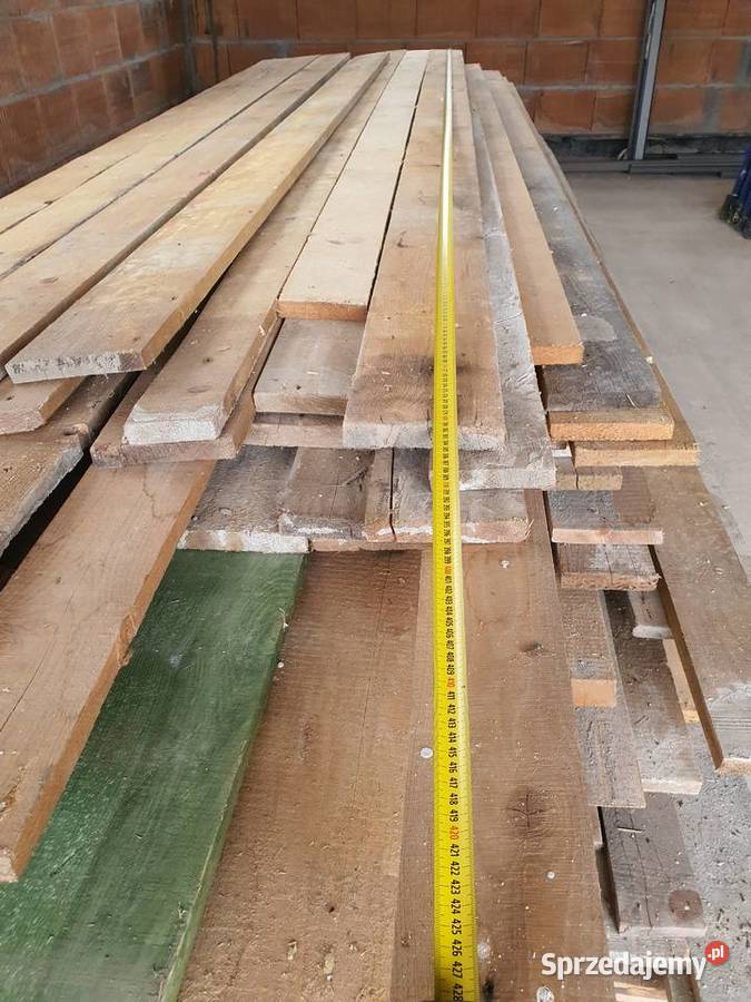 Deski szalunkowe 25 mm Sprzedam 49 m3 Grodków