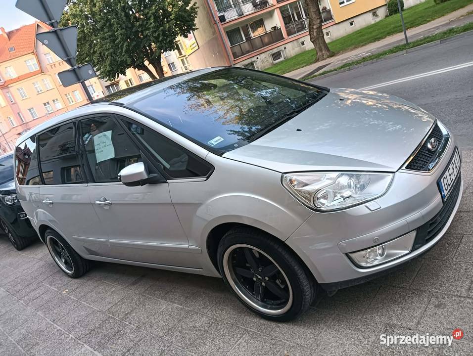 Ford galaxy rodzinie auto szklany dach kamera