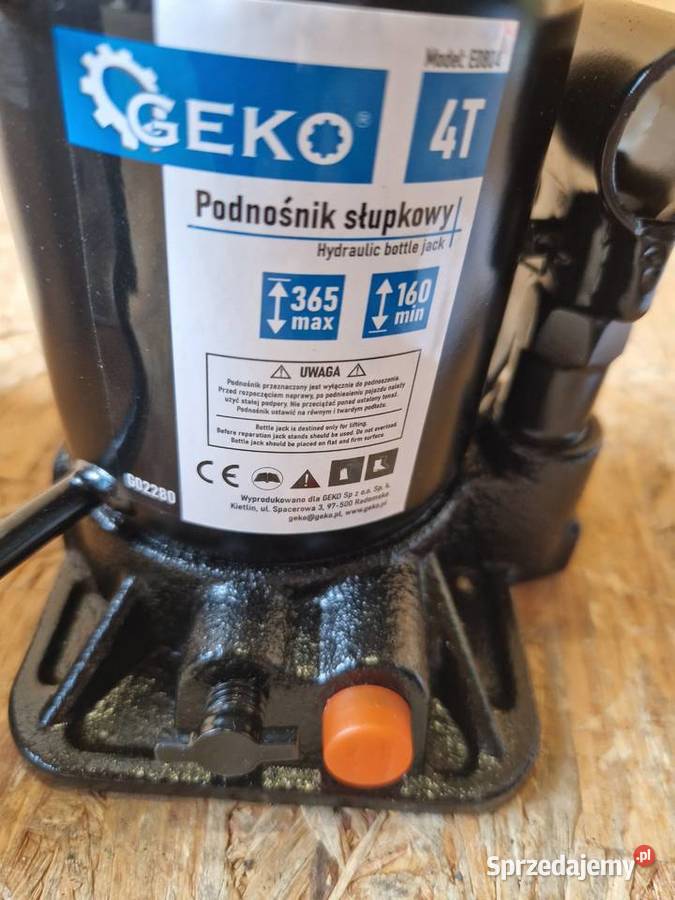 Podnośnik hydrauliczny słupkowy niskoprofilowy Głogowa