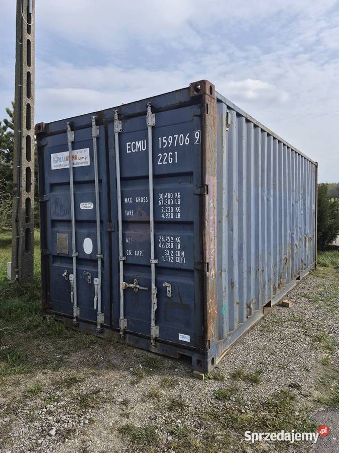 kontener morski 20 lubelskie Kłoczew