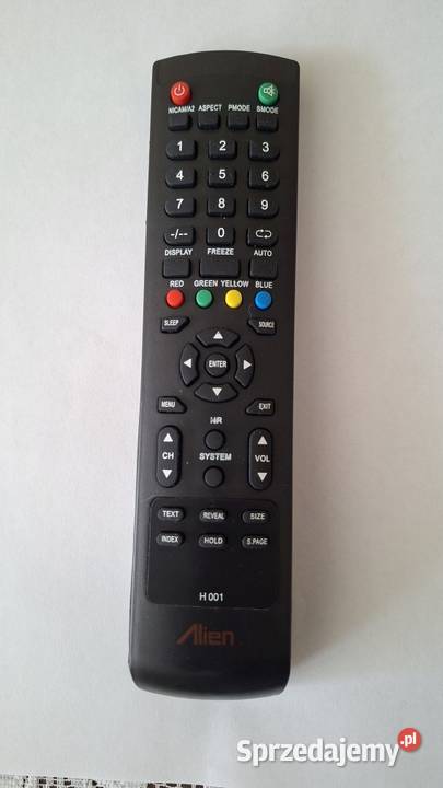 Pilot Alien H001 do telewizora Manta LED3205 lubuskie Zielona Góra