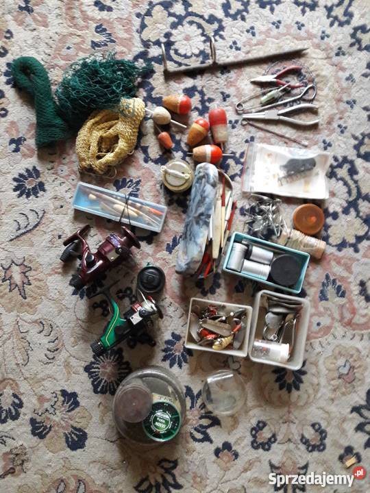 Wędki akcesoria wędkarskie osprzęt Warszawa sprzedam