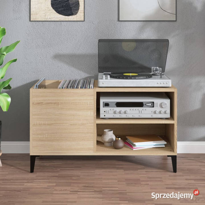 Szafka na płyty dąb sonoma 845x38x48 WM831952 mazowieckie Warszawa