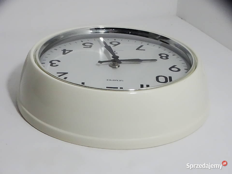 Zegar ścienny marki SEMPRE z funkcją Biłgoraj