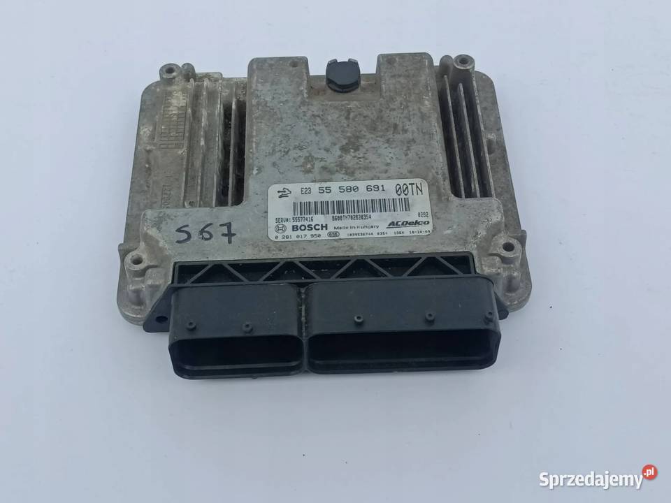 Opel Corsa D 13 CDTI STEROWNIK KOMPUTER SILNIKA Przewody powietrza Przemęt