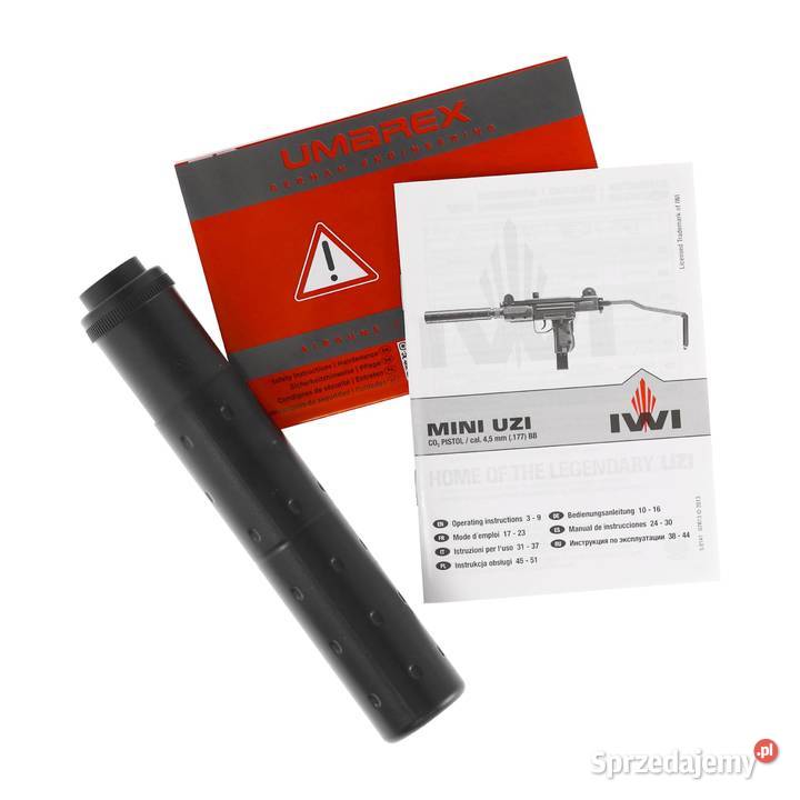 Pistolet maszynowy wiatrówka IWI Mini Uzi 45 mm Warszawa