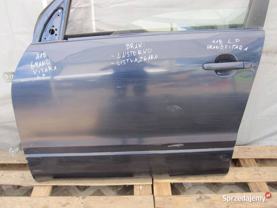 SUZUKI GRAND VITARA II LIFT 09r drzwi lewe przód sprzedam