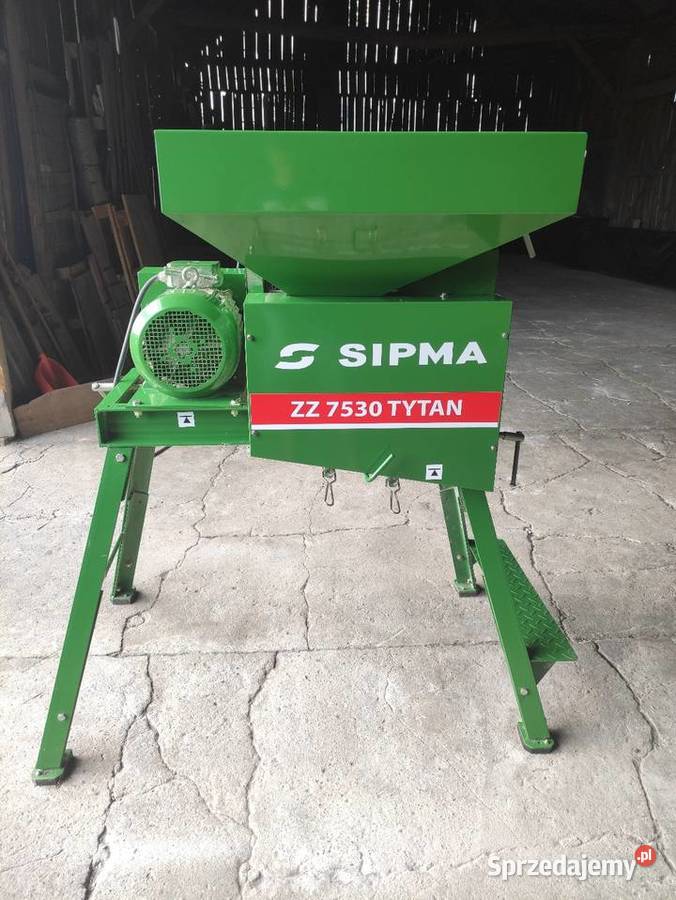 Zgniatacz Ziarna Gniotownik do zboża SIPMA ZZ Przechód