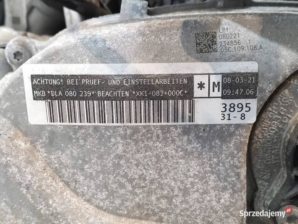 SILNIK KOMPLETNY BENZYNA 10 TSI Skoda Scala I