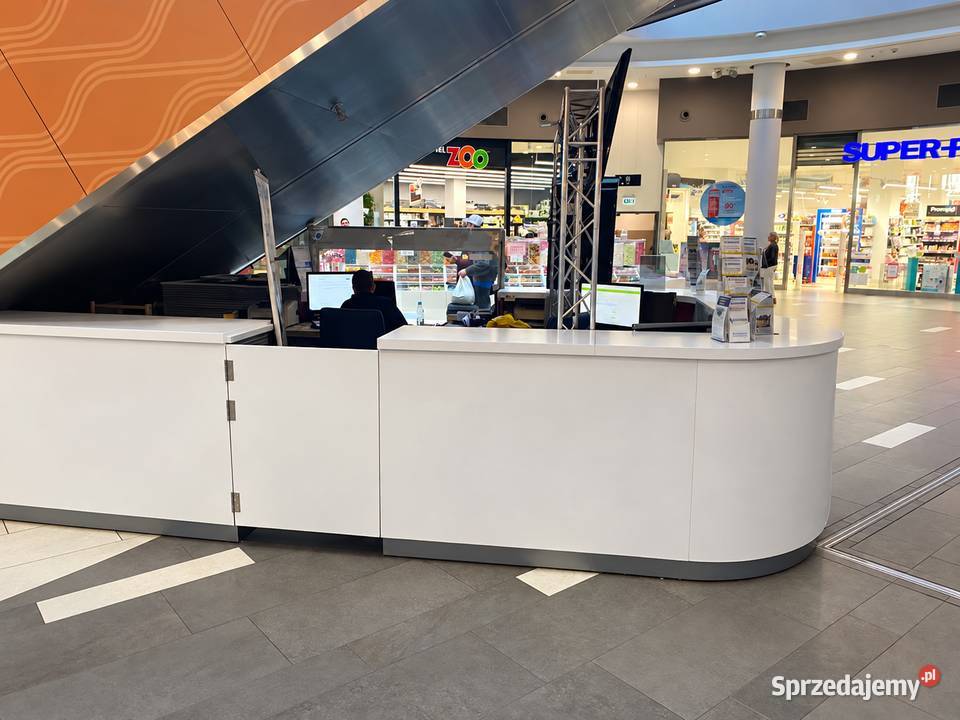 wyspa handlowa 14 m kw sprzedaz biletów Poznań