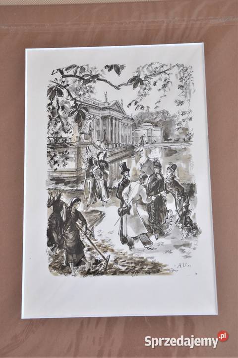 Drzeworyty litografie Świat Mody Francja XIXw mazowieckie Warszawa