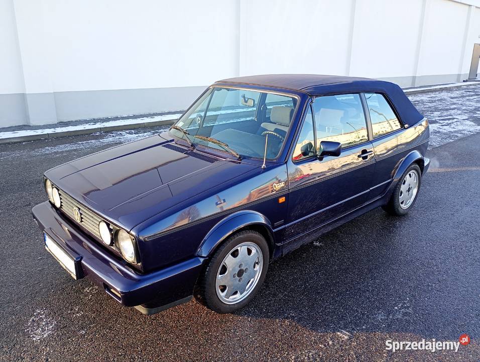 Golf mk1 Cabrio Classic line 18 2H Rok produkcji 1990 pomorskie Gdańsk